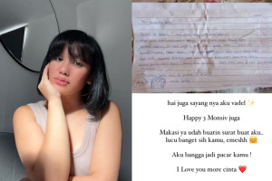 Vadel Badjideh Kirim Surat Romantis untuk Lolly dari Tahanan, Nikita Mirzani Enggak Peduli
