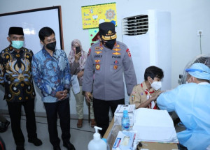 Polda Metro Jaya Berhasil Capai Target Vaksinasi Merdeka Anak 96,32 Persen