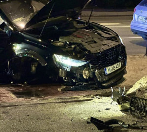 Mario Balotelli Kecelakaan Mobil di Kota Brescia Italia, SIM Disita Polisi