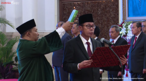Resmi Dilantik Ketua KPK Sementara, Nawawi Pomolango: KPK Hadapi Situasi Tergerusnya Kepercayaan Publik