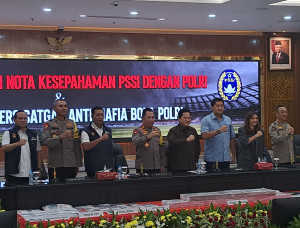 Polri dan PSSI Berantas Mafia Skor Lewat Satgas Mafia Bola Polri dan Satgas Independen