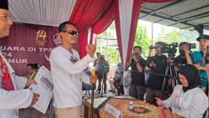 KPU DKI Jakarta Gelar Simulasi, Begini Proses Pemungutan Suara Pemilu 2024