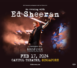 KrisFlyer Tawarkan Akses Prioritas Eksklusif untuk Konser Spesial Ed Sheeran Satu Malam di Singapura, Ini Syarat dan Ketentuan Lengkapnya