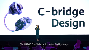Huawei FreeClip Meluncur dengan Desain C-bridge yang Nyaman di Telinga