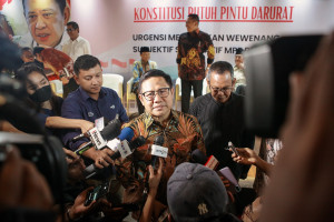 Apresiasi Buku Bamsoet, Muhaimin Iskandar: Alternatif Pintu Darurat Apabila Terjadi Stagnasi Proses Politik Nasional