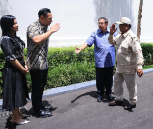 Datang Khusus ke Pacitan, Prabowo Ucapkan Terima Kasih kepada SBY, AHY, dan Partai Demokrat