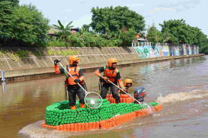 Dinas LH DKI Bentuk Satgas Sungai Ciliwung, Tangani Sampah Sepanjang Tahun