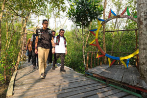 Menparekraf Kunjungi Wisata Mangrove Pangkal Babu Kuala Tungkal Jambi