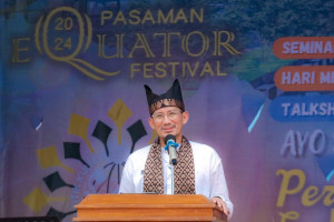 Sandiaga Uno Berharap Pasaman Equator Festival Dapat Jadi Event Berkelas Nasional