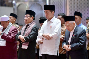 Jokowi Gelar Open House Terakhir di Istana Negara Sebagai Presiden