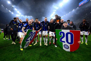 Inter Milan Raih Scudetto ke-20 Setelah Kemenangan Derby, Kenakan Dua Bintang Abadi