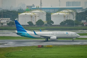 Kerugian Garuda Indonesia Turun 21,10 Persen pada Kuartal Pe,..