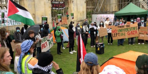 Mahasiswa di Lebih dari 10 Universitas di Inggris Gelar Aksi Demonstrasi Pro Palestina