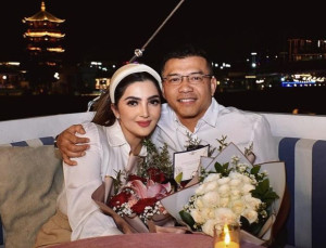 Anang Hermansyah dan Ashanty Rayakan 12 Tahun Pernikahan dengan Makan Malam Romantis di Hotel Bintang Lima