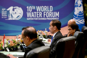 Di KTT World Water Forum, Jokowi Desak PBB Selesaikan Akar K,..