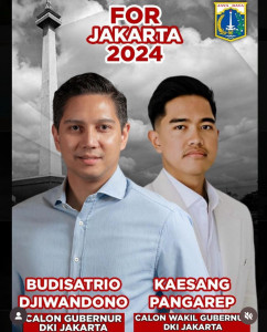 Gerindra Munculkan Wacana Duet Budisatrio-Kaesang di Pilkada Jakarta 2024