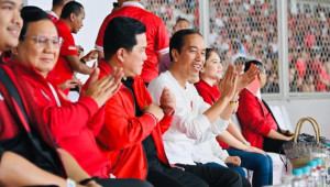 Jokowi Yakin Timnas Indonesia Taklukan Filipina