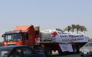 PMI Kirim 500 Tenda ke Perbatasan Gaza Palestina