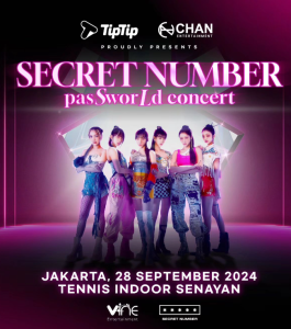 Poster Konser Secret Number di Jakarta Dirujak Netizen