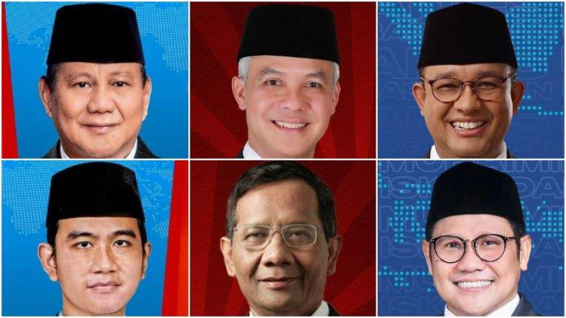 PROFIL Singkat Bacapres-Bacawapres Peserta Pilpres 2024, Semua Berasal ...