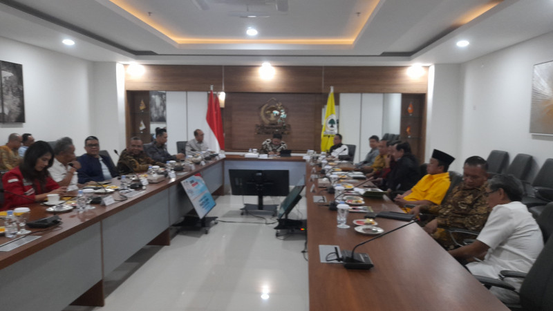 Dewan Pengarah TKN Prabowo-Gibran Gelar Rapat Perdana di Markas Golkar