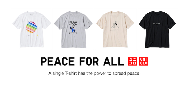 UNIQLO Rilis Koleksi Bertema Liburan untuk Proyek T-shirt Amal PEACE FOR ALL