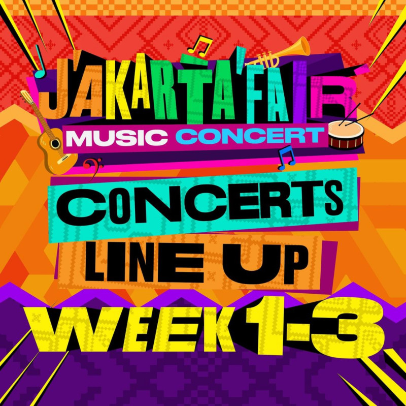 Jadwal dan Daftar Lengkap Musisi yang Manggung di Panggung Konser Jakarta Fair 2024 