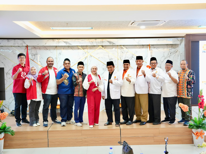 Makin Mesra! PSI Jakarta Sowan ke Kantor DPW PKS, Ini yang Dibahas