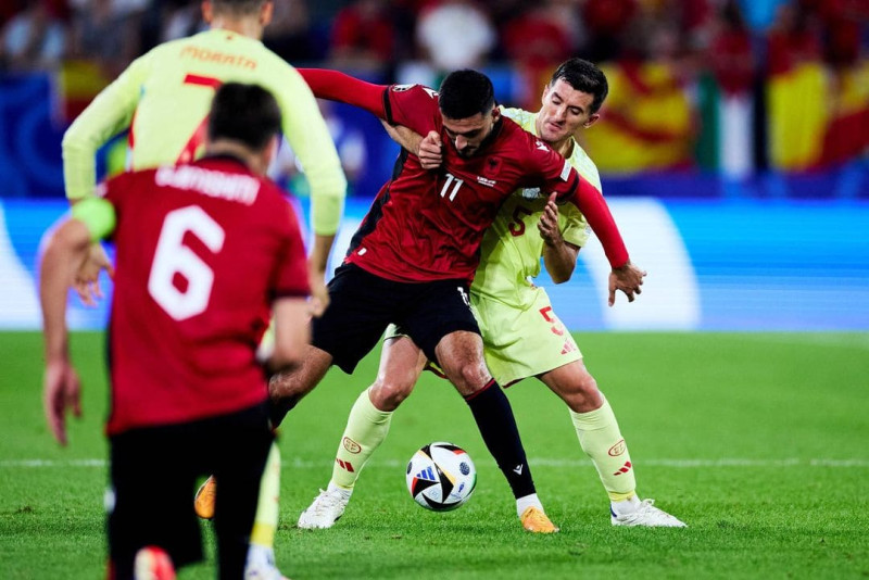 Spanyol Sapu Bersih Kemenangan Grup Usai Kalahkan Albania 1-0