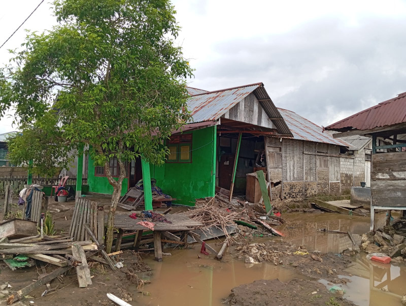 3050 Jiwa Terdampak Banjir di Halmahera Selatan